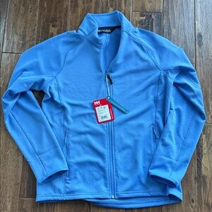 Helly Hansen Light Blue Zip-Up Jacket